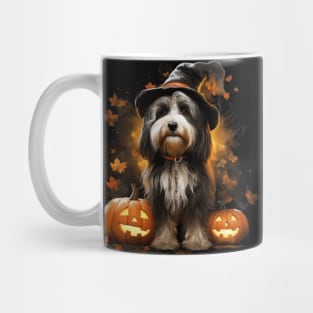 Tibetan terrier Halloween Mug